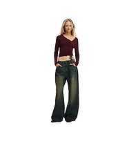 Cotton On Women's Asymmetric Ruched Knit