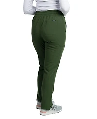 Medgear Women's Ariana Mid-rise Slim Straight Scrub Pant