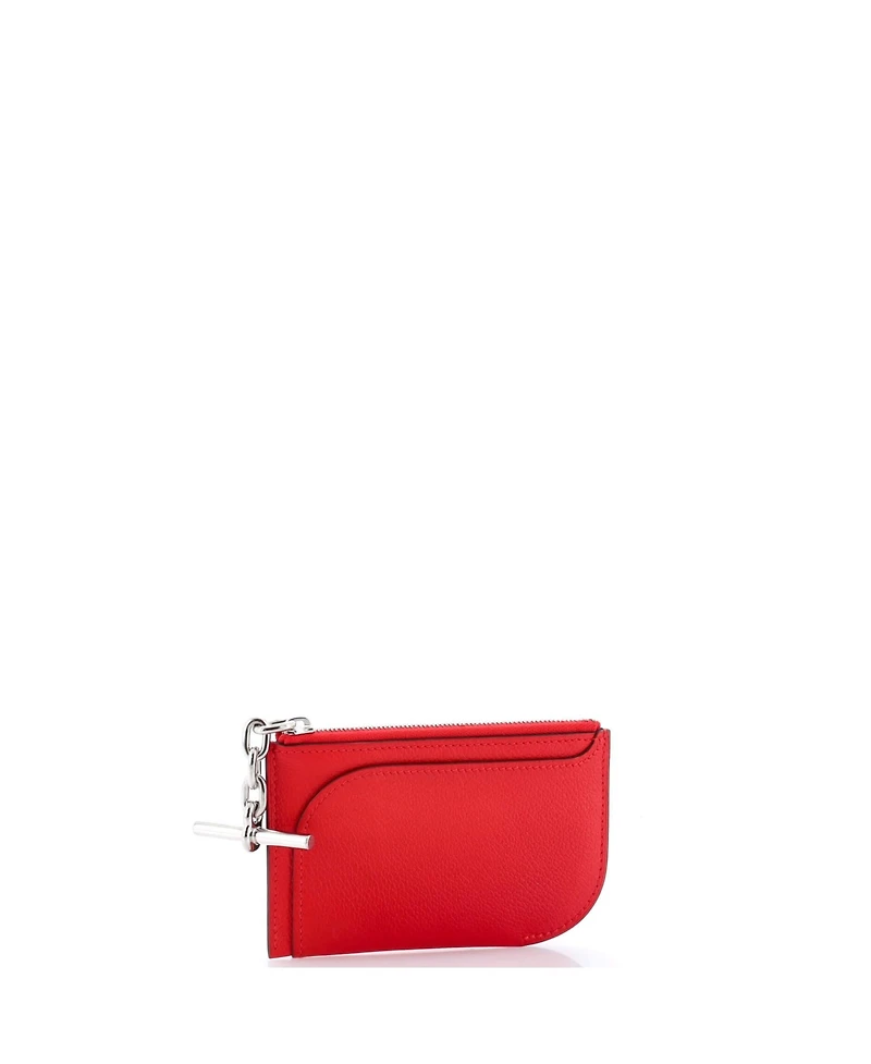 Pre-Owned Hermes Strap Card Holder Evercolor