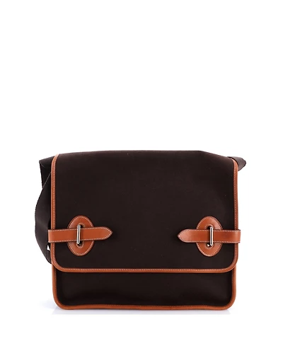 Pre-Owned Hermes Pm Buenaventura Messenger Bag Toile