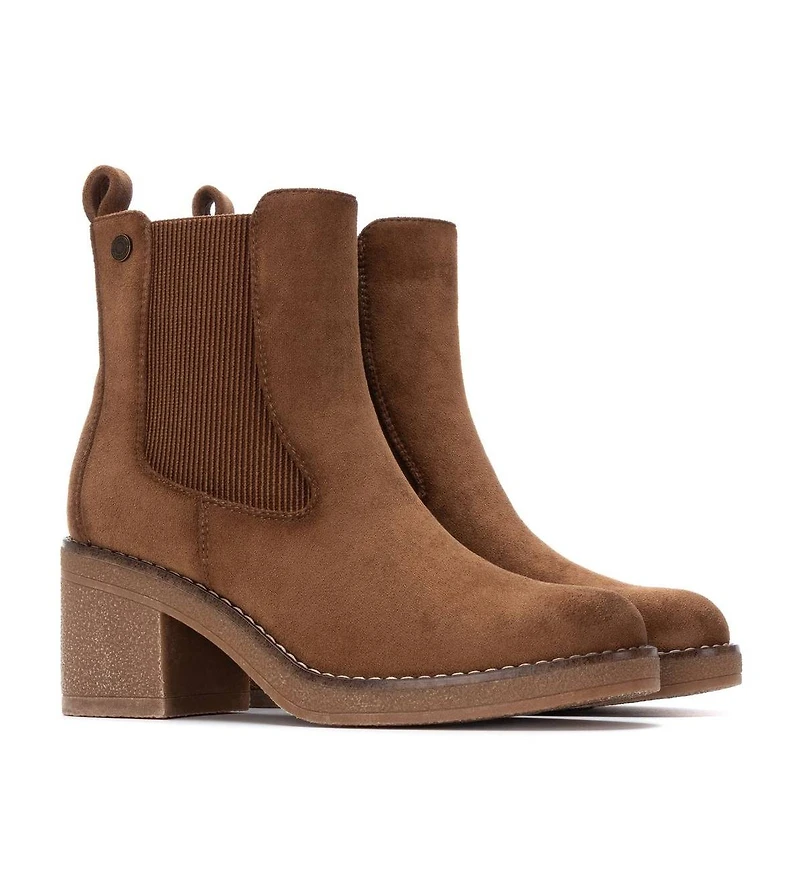 Xti Women's Chelsea Suede Booties Refresh Collection By Xti