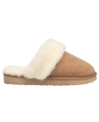 French Connection Women's Fur Band Open Slipper