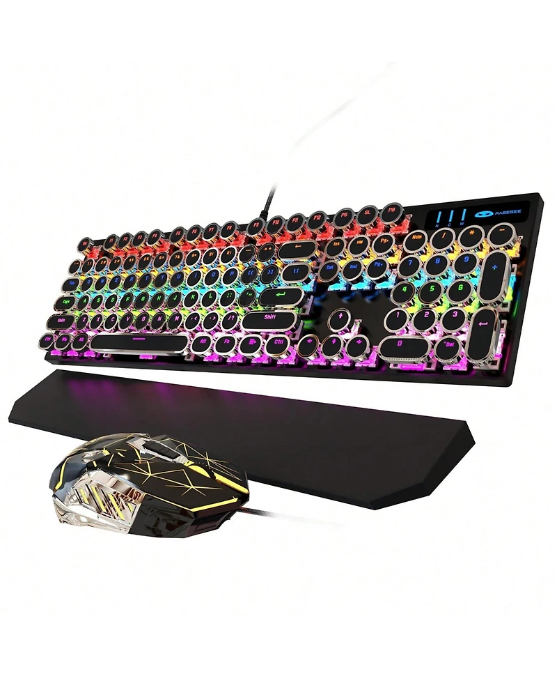 Mechanical Gaming Keyboard And Mouse Combo