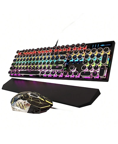 Mechanical Gaming Keyboard And Mouse Combo