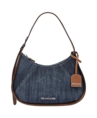 True Religion Denim Raised Horseshoe Hobo