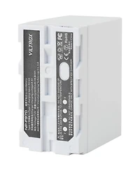 Viltrox L-Series Np-F970 48.84Wh 7.4V 6600mAh Lithium-Ion Battery, White