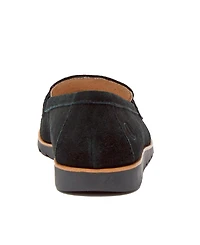 Lands' End Women's Comfort Lug Sole Suede Loafers