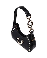 True Religion Studded Pebble Hobo Bag