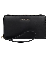 True Religion East/West Zip-Around Wallet