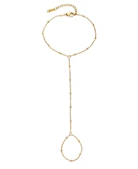 Adornia Tarnish Resistant Gold Plated Handchain