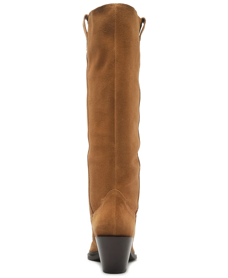 Arezzo Women's Dakota Block Heel Low Boots