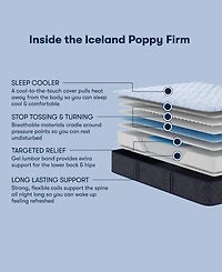 Serta Perfect Sleeper Iceland Poppy 12" Firm Tight Top Mattress Set, Full