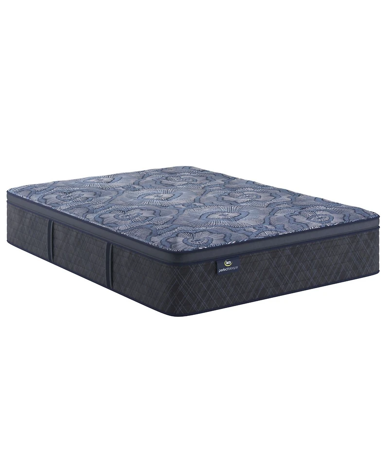 Serta Perfect Sleeper Osiria Rose 15" Plush Pillow Top Mattress Set, Queen Split