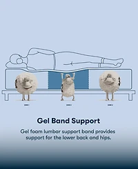 Serta Perfect Sleeper Tundra Valley 14" Plush Hybrid Tight Top Mattress Set, Twin