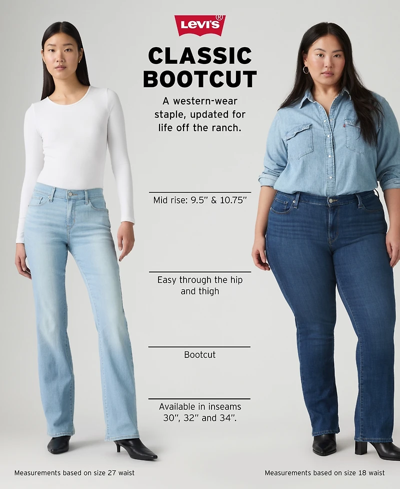 Levi's Women's Casual Classic Mid Rise Bootcut Jeans