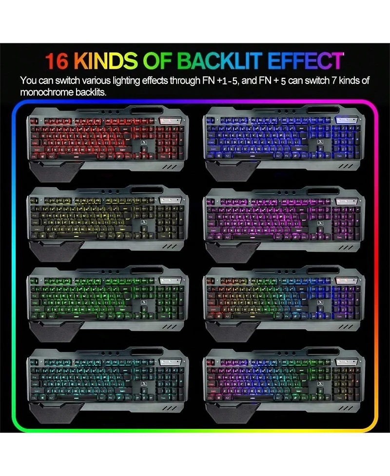 Wireless Gaming Keyboard And Mouse