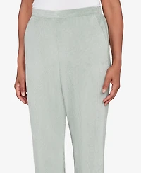 Alfred Dunner Stockbridge Pull-On Corduroy Flat Front Average Length Pant