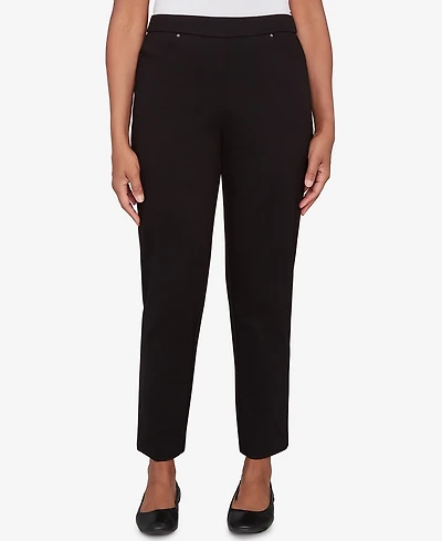 Alfred Dunner Barcelona Stretch Ponte Knit Average Length Pant