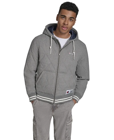 Champion Men's Wool Blend Quilted Jacket