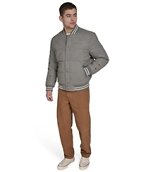 Champion Men's Wool Blend Quilted Puffer Jacket