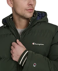 Champion Men's Puffer With Hood Jacket