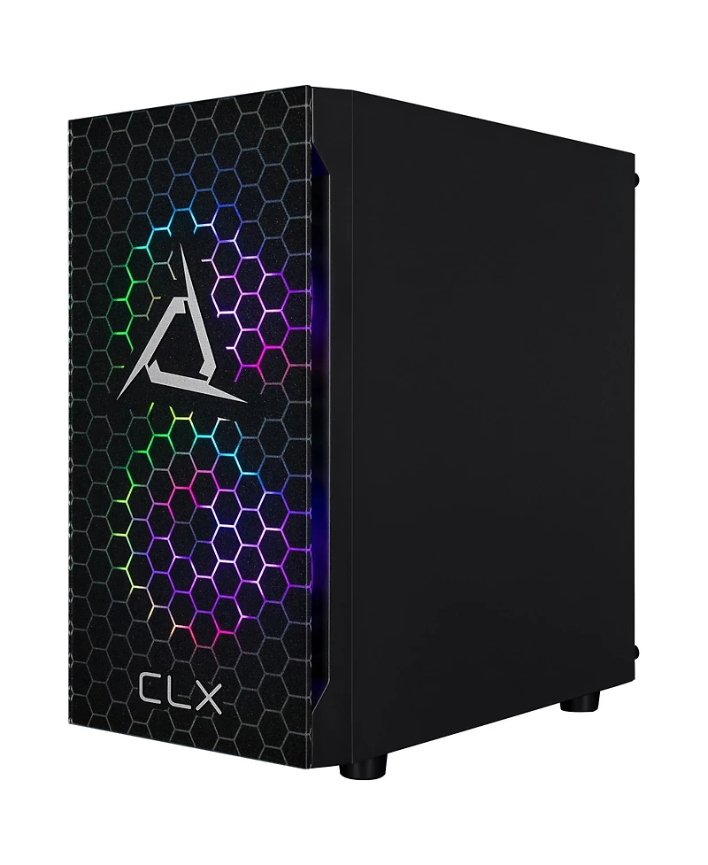 Clx Set Gaming pc - Amd Ryzen 5 8400F 4.2GHz 6-Core Processor, 32GB DDR5 Memory, GeForce Rtx 5060 8GB GDDR7 Graphics, 2TB Ssd, WiFi, Windows 11 Home