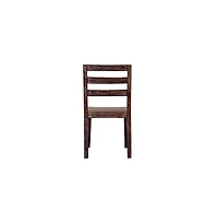 Porter Designs Fall River Solid Sheesham Wood Dining Chair, Brown (Set of 2)