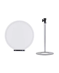 Amaran Verge Max 22 X22 60w Bi Color Circular Led Light Panel With Base Stand