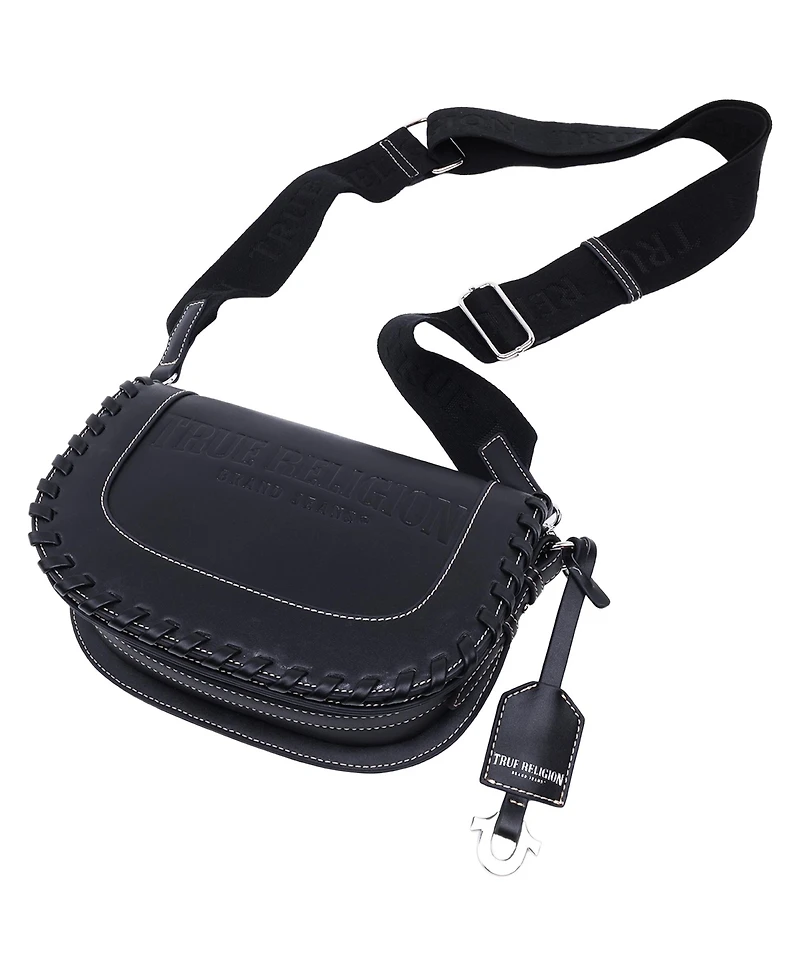 True Religion Whip Stitch Saddle Bag