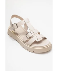 Forever & Always Shoes Melvin Leather Sandal (Women)