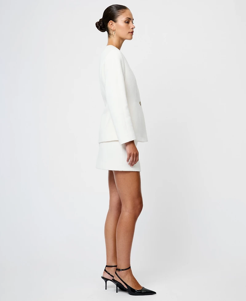 Fcuk Women's Textured Mini Skirt