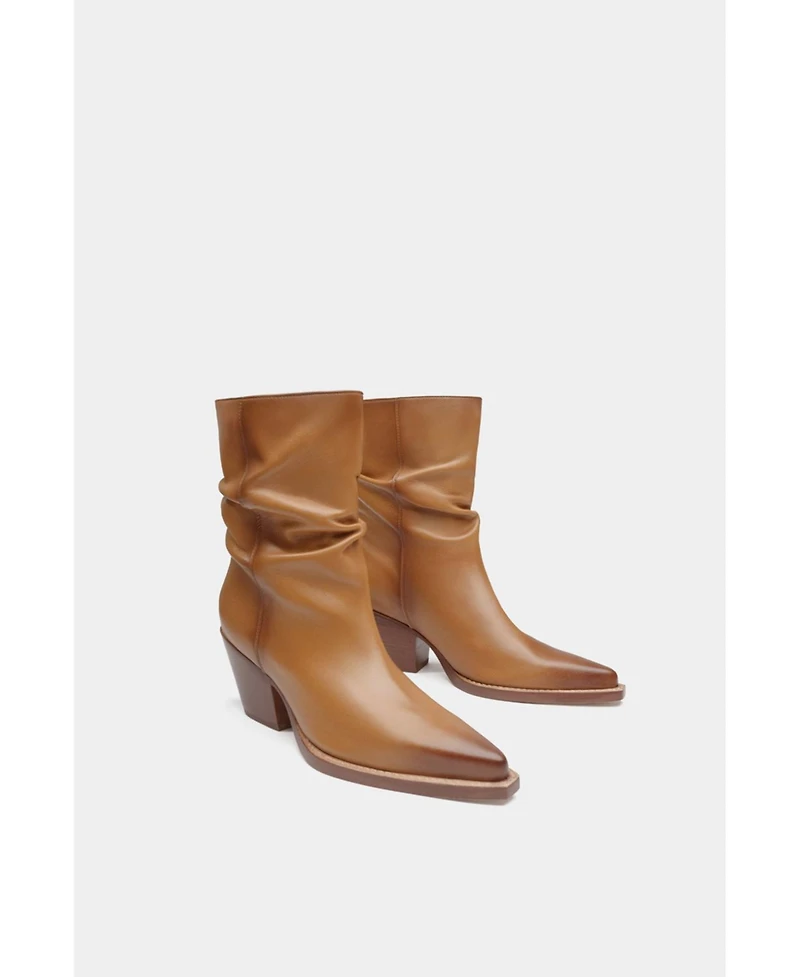 Soft Leather Ankle Boots Gadot By Dante