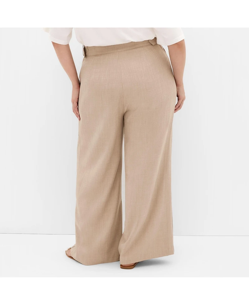 City Chic Women's Blakely Wide Leg Pant