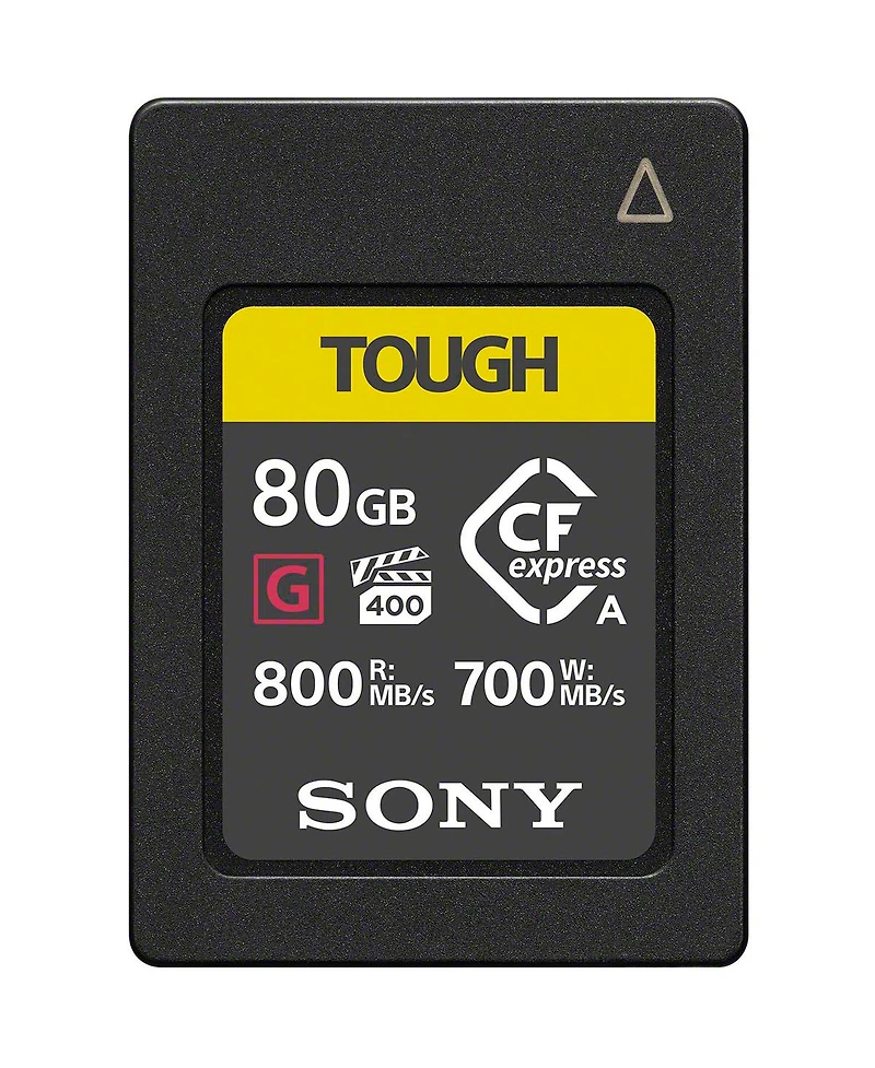 Sony Tough 80GB CFexpress Type-a Memory Card, 2-Pack, Bundle with Usb-c CFexpress Type-a and Sd Uhs-ii Card Reader