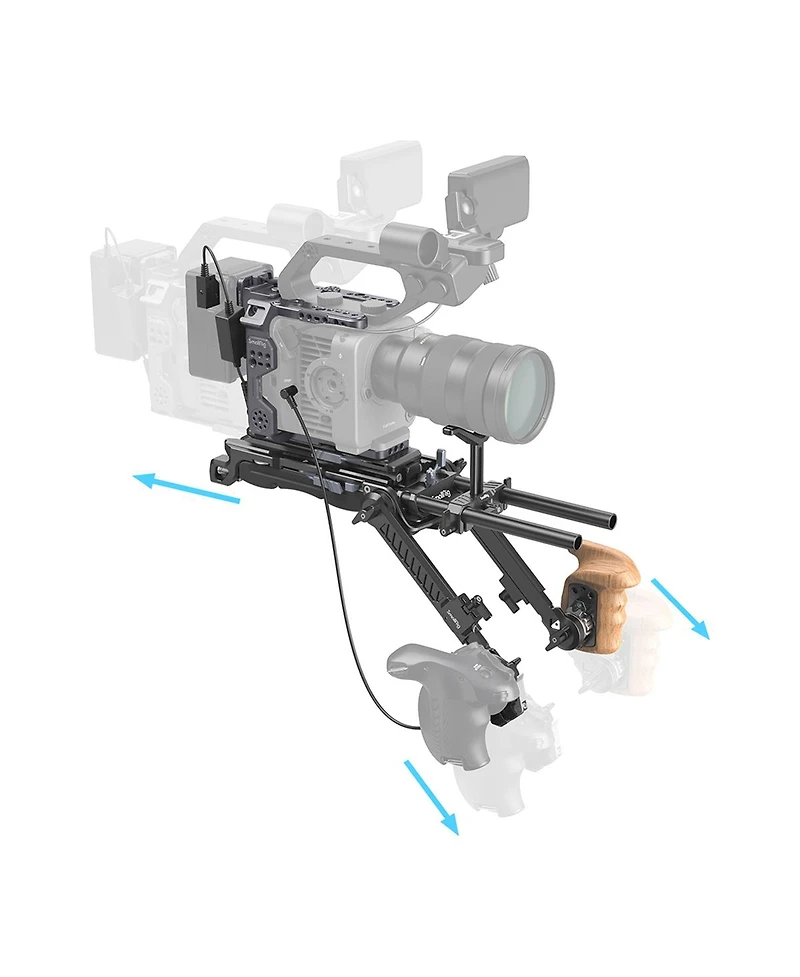 SmallRig 4125B Shoulder Rig Kit for Sony FX6 Camera
