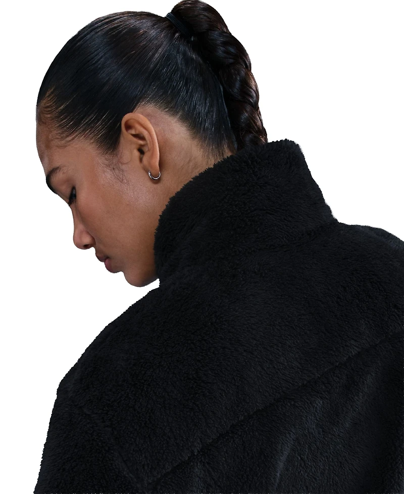 Nike Women's Essential Sherpa High-Pile Fleece Jacket