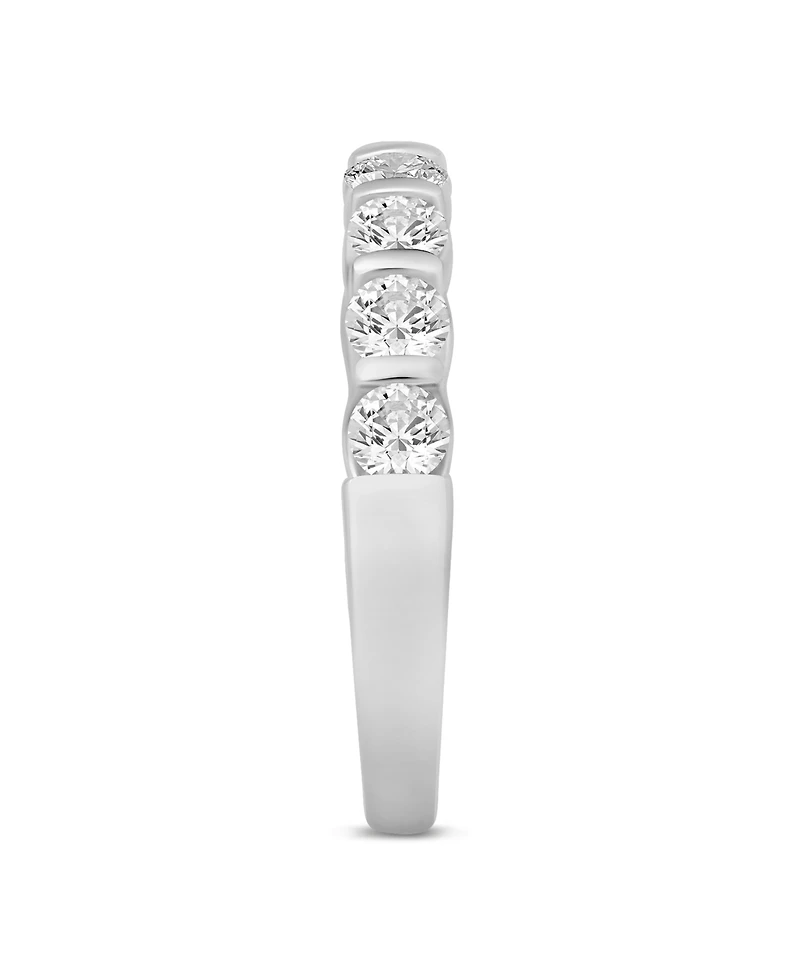 Macy's Lab Grown Diamond Band Ring (1 ct. t.w.) 14K White Gold