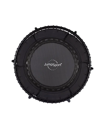 JumpSport 370 Home Gym 39" Heavy Duty Fitness Trampoline with 4-In-1 Dvd, Black