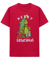 Hybrid Apparel Men's Merry Grinchmas Crewneck T-Shirt