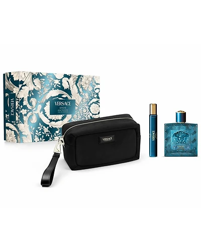 Versace 3-Pc. Eros Eau De Parfum Fragrance Set