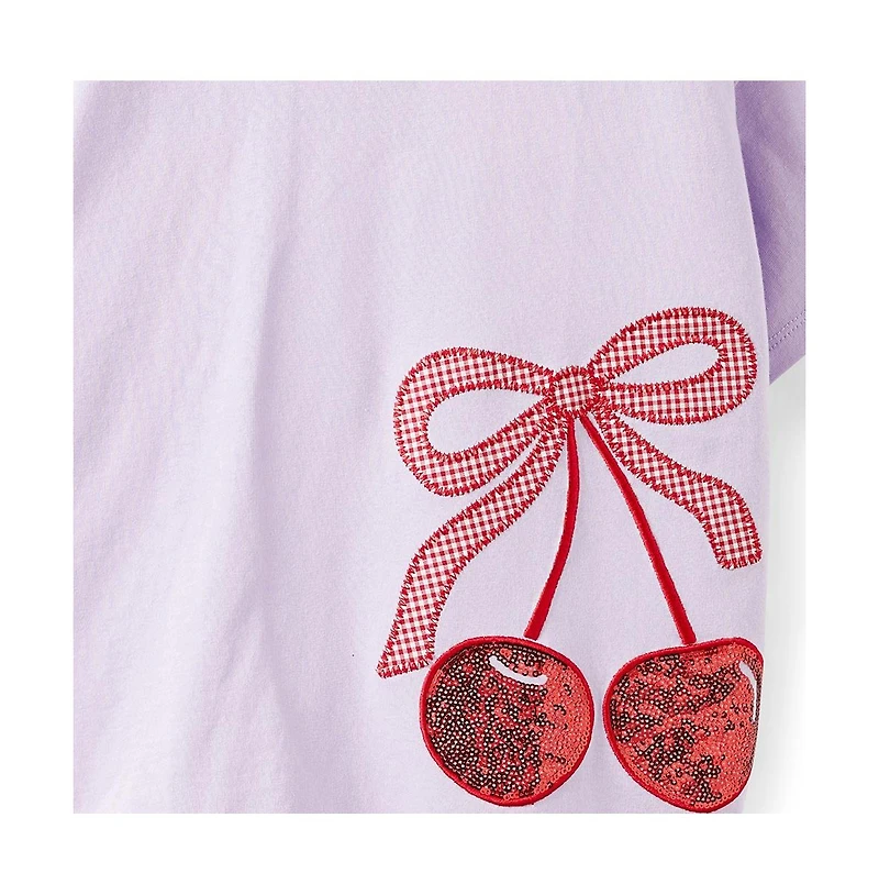 Cotton On Little Girls Livvy Lux Short Sleeve Tee