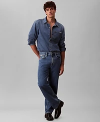 Calvin Klein Men's 90s Mid-Rise Straight Jeans