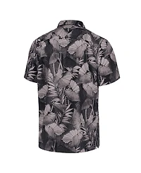 Tommy Bahama Men's Black Tennessee Volunteers Big Tall Coast Nuevo Fronds IslandZone Button-Up Shirt