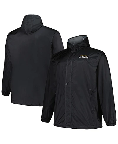 Dunbrooke Men's Black Jacksonville Jaguars Big Tall Legacy Stadium Full-Zip Jacket