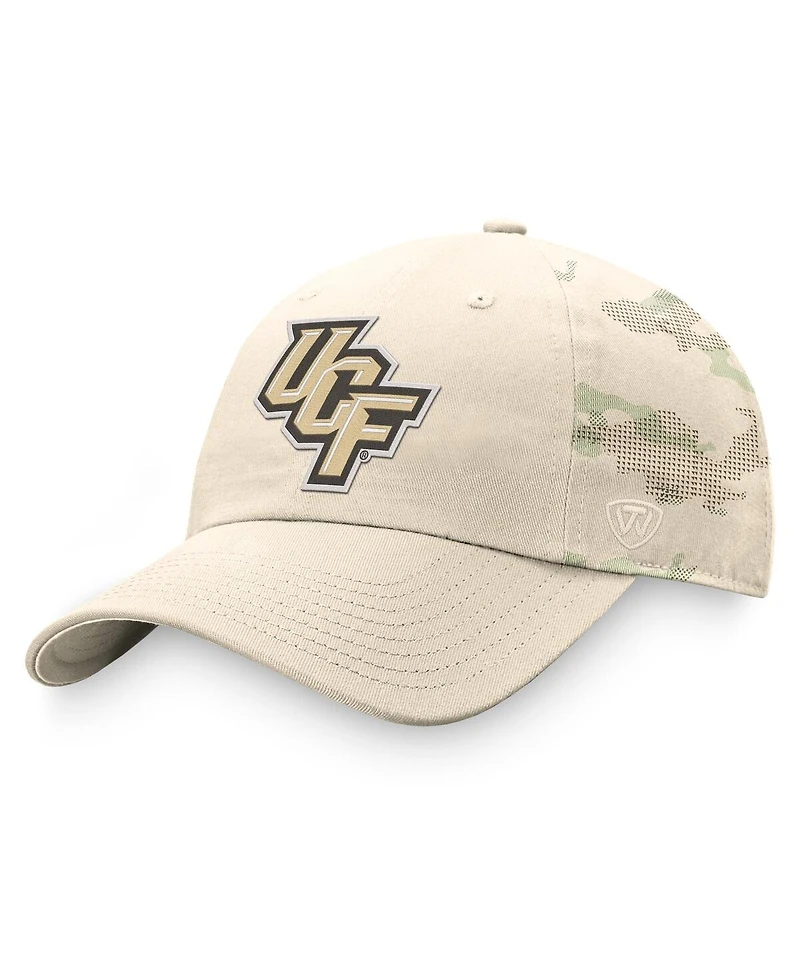 Top of the World Men's Khaki Ucf Knights Oht Military Appreciation Camo Dune Adjustable Hat