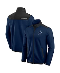 Darius Rucker Collection by Fanatics Men's Navy Dallas Cowboys Colorblock Polar Fleece Full-Zip Jacket