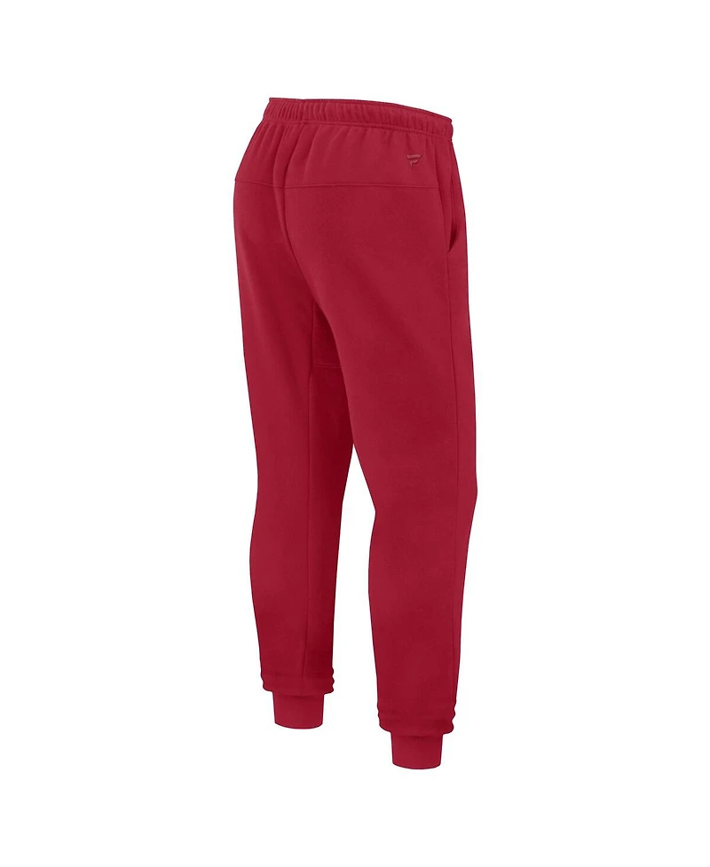 Fanatics Men's and Women's Scarlet San Francisco 49ers Elements Phenom Fleece Jogger Pants