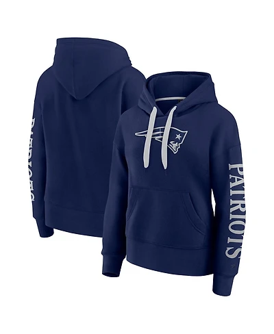 Fanatics Women's Navy New England Patriots Elements Next Pullover Hoodie