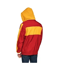 Tommy Hilfiger Men's Red Kansas City Chiefs Gael Lightweight Half-Zip Hoodie Jacket