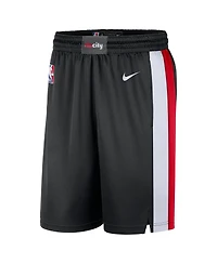 Nike Men's Black Portland Trail Blazers Swingman Dri-fit Shorts